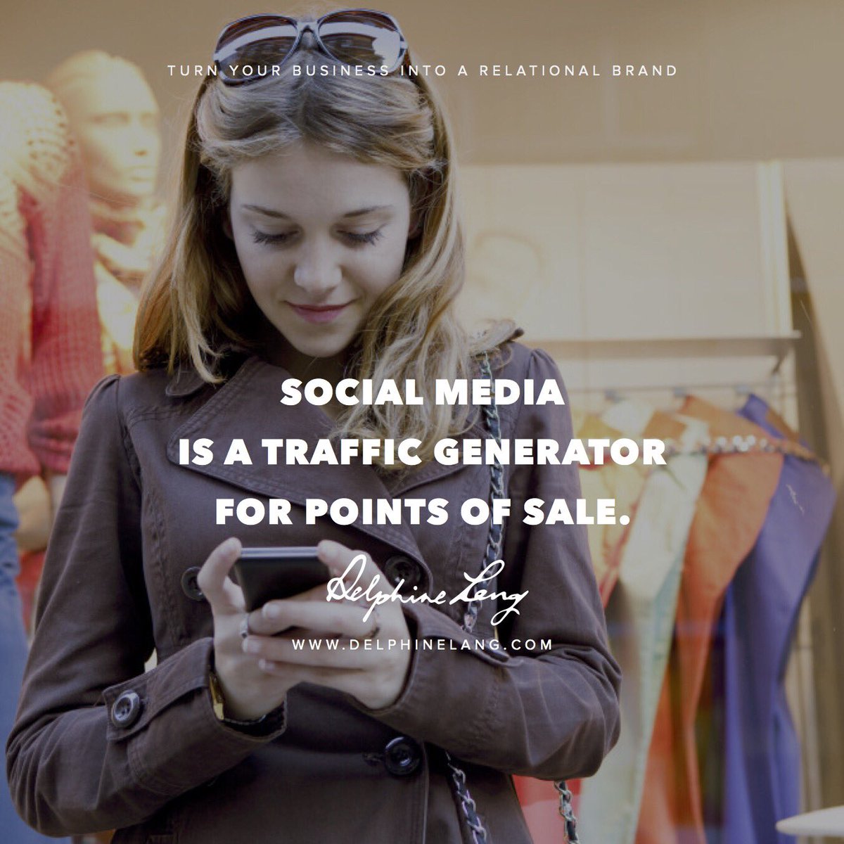 delphinetips's tweet photo. Social media is a traffic generator for points of sale 🤳🏻🛍 #socialmediatips #digitaltransformation #socialmedia #socialmediamarketing https://t.co/VSNdTRGN03