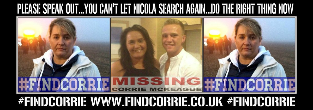 #findcorrie PLZ RT 
<a href="/DianeJoynson/">Diane Joynson</a> <a href="/wmaspeterbowles/">Peter Bowles</a> <a href="/UKhomelessvets/">Mike Gill</a> <a href="/BritishSoldier/">British Soldier • Ministry of Defence 🇬🇧</a> <a href="/missingpeople/">Missing People</a> <a href="/henrycavill/">megan</a> <a href="/mac2904/">Matt Cook</a> <a href="/Complyorcry/">Aman Arora</a>