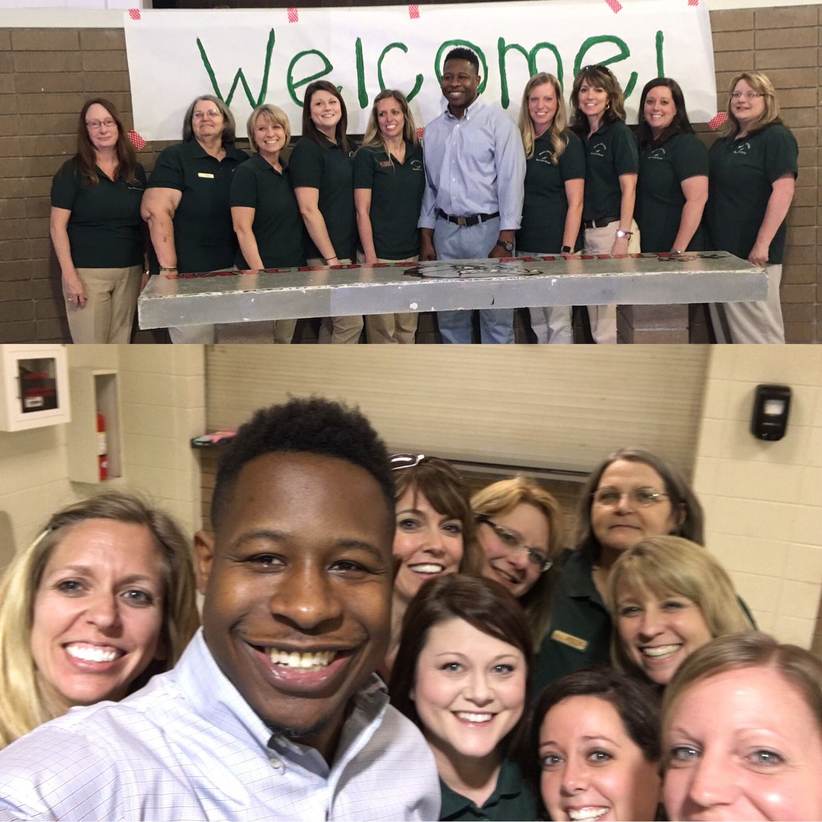 apgsu3's tweet image. Thanks for the warm welcome and the selfie! "Family Night" Waycross, Ga.