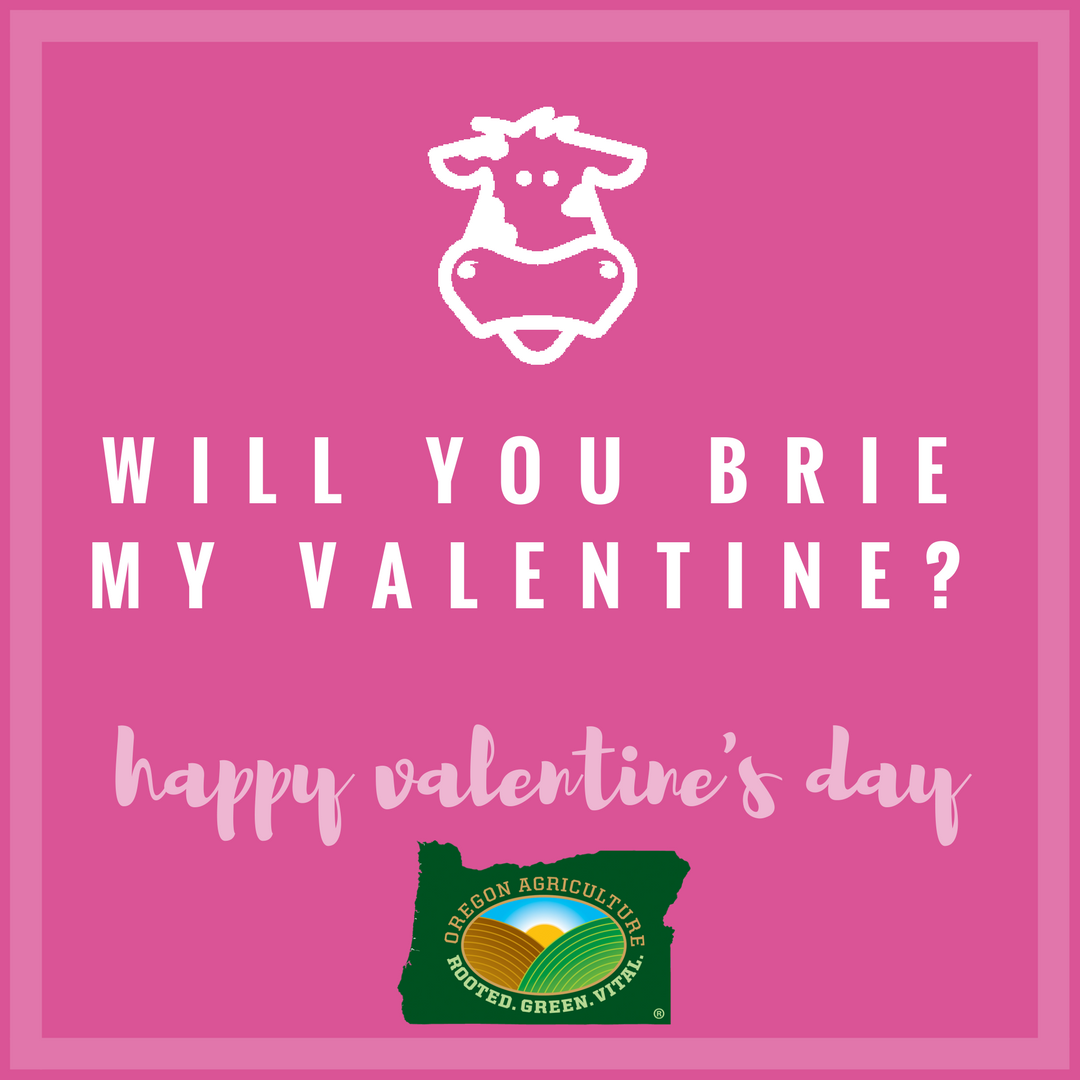 Oregon_Fresh's tweet photo. We have one question for you on this #ValentinesDay ๐ฎ ... #bemine #moo #brie #ORag #oregonfresh #pun #joke #punnyvalentines #verypunny https://t.co/uIePtB11FG