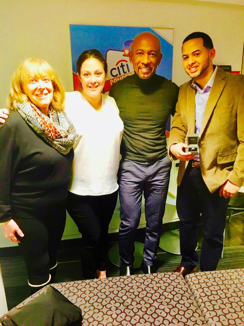 So great to meet <a href="/Montel_Williams/">Montel Williams</a> on the <a href="/TheTodayShow/">The Today Show</a>. One of the nicest men Ever!!! #surpriseproposal #todayshow