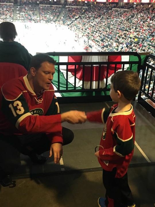 AboyRadke's tweet image. @rustykath looks like you got to meet my little cousin tonight! Thanks for being so awesome!!