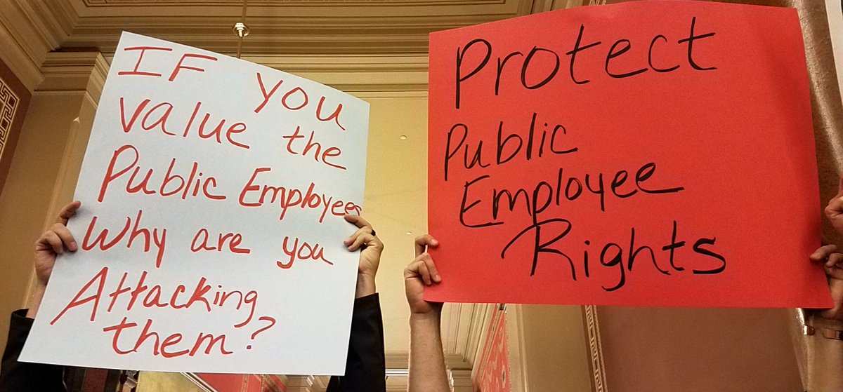 Senate is debating anti-worker bill. Come to the Statehouse or watch live at facebook.com/IowaSenateDemo…. #saveIAworkers #saveIOWAworkers