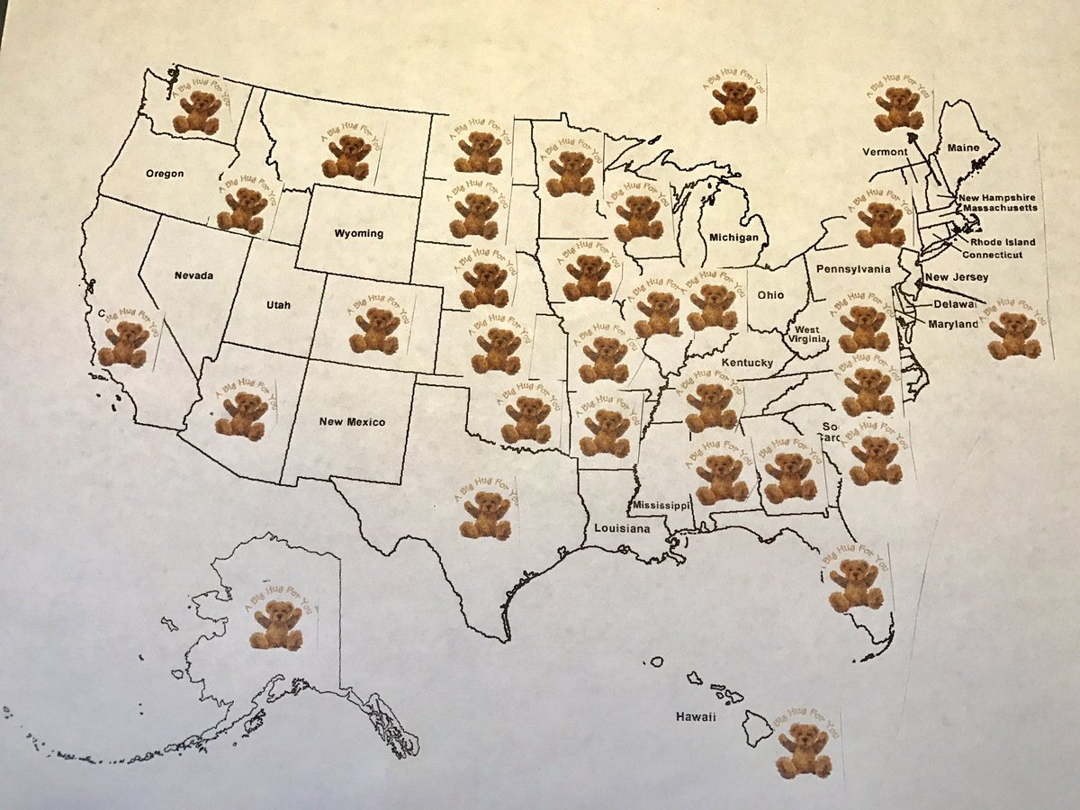 How about you spread some love and <a href="/Harpers_Hugs/">Harper's Hugs</a> in the states below that aren't covered yet?