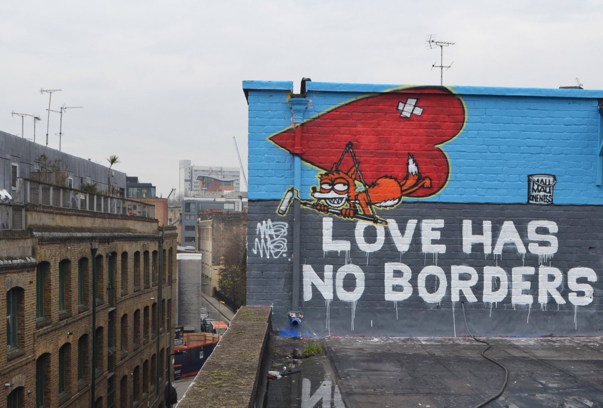 ..Love Has No Borders... #onelove #oneness