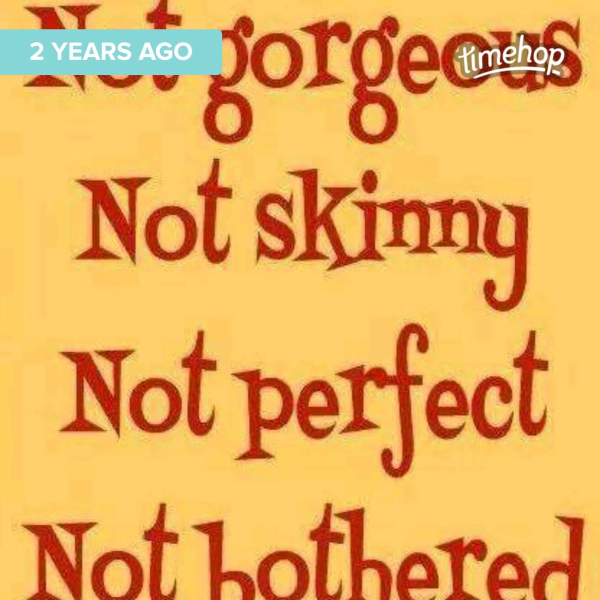 lou200183's tweet photo. #notgorgeous  #notskinny #notperfect  #notbothered https://t.co/GqGPKmmai1