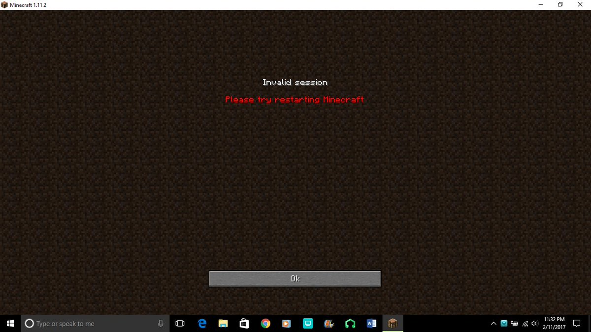 smarttle's tweet photo. @MojangStatus please fix this error I get when trying to open Minecraft Realms on PC https://t.co/JfFNwlZkNB