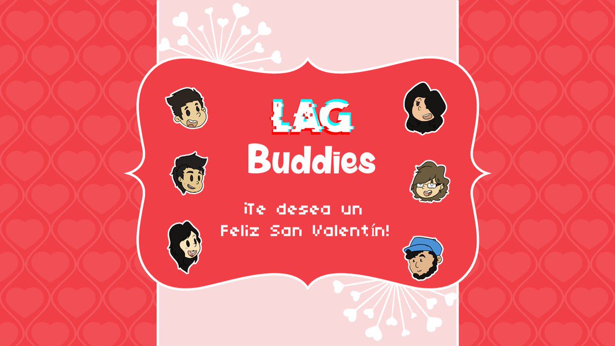 LagBuddies's tweet photo. ¡Feliz San Valentín!
Atte: @LagBuddies <3 con mucho cariño!
#FelizSanValentín https://t.co/wPTrhVXJSx