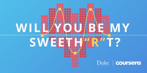 coursera's tweet photo. Celebrate Valentine’s Day the data science way - enroll in a @DukeU Specialization to put the “R” back in Romance: https://t.co/7kFEXbDkov https://t.co/u35iUPIA1i