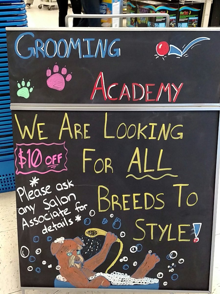 pet_smart1390's tweet photo. Does the pup need a haircut?  Come let the academy students give them one for a discounted rate. https://t.co/IZx6xz8Oxa