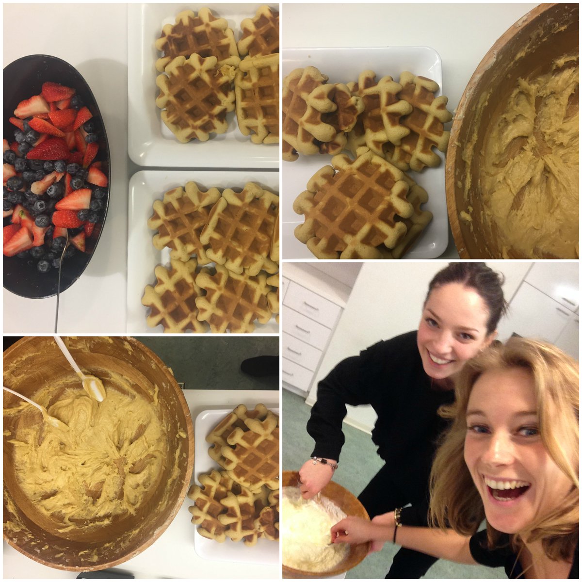 BelChamUSA's tweet photo. Spreading the homemade Belgian Waffle LOVE in the BelCham Atelier NYC! #ValentinesDay #BelCham https://t.co/AzXpQUSuFV