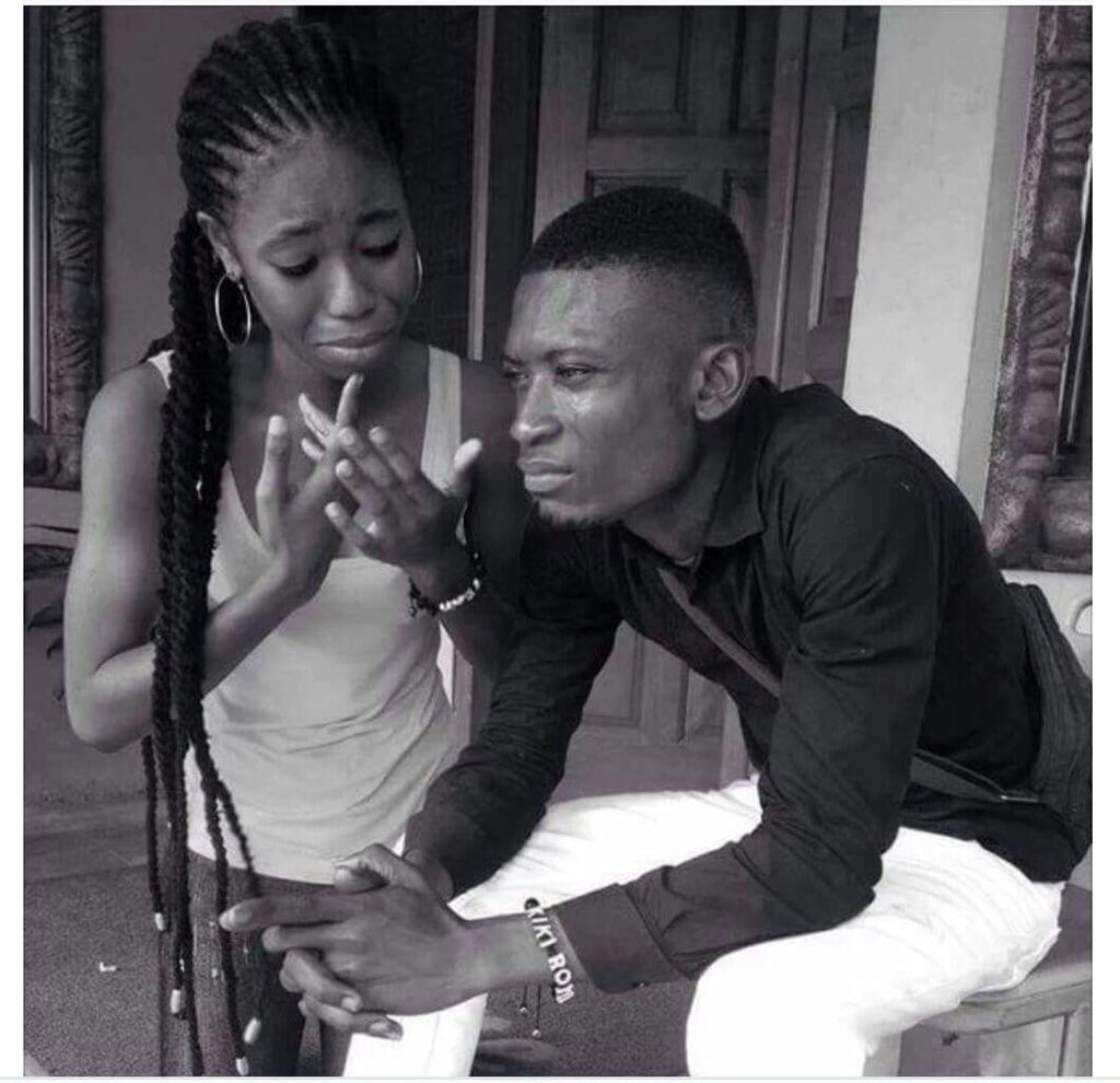 EdwardAsare's tweet photo. Her: Baby I'm sorry I cheated. It won't happen again 

In his mind: How can Barca lose? https://t.co/ZQhrvzeeya
