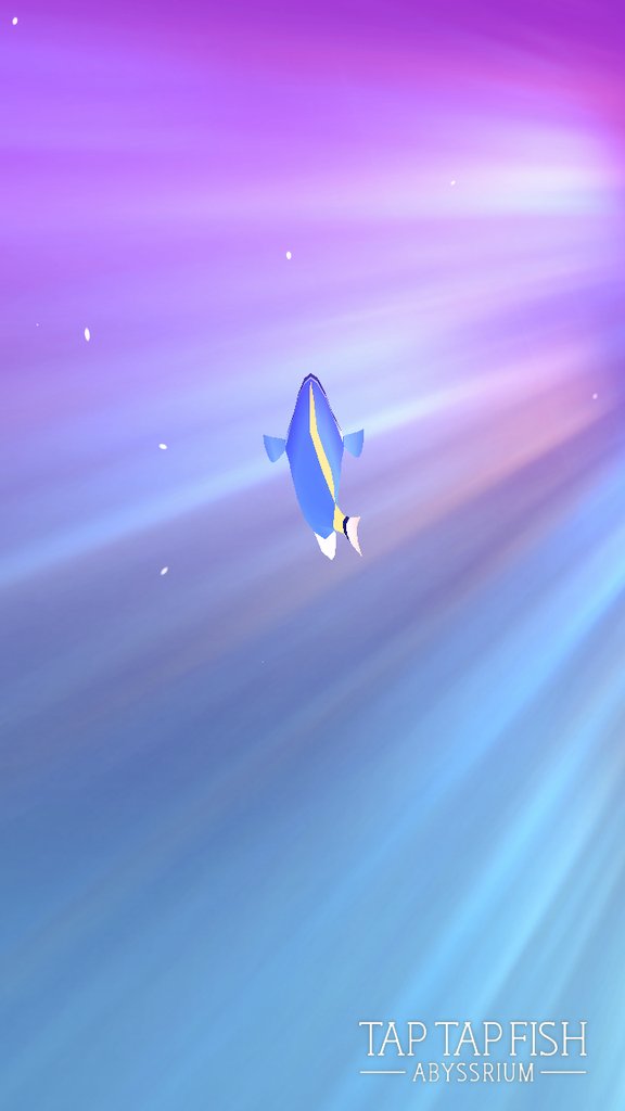 My Powder Blue Tang:) 
#taptapfish
Download: onelink.to/jhe4sh