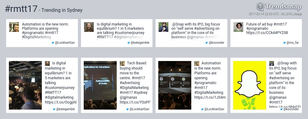 TrendsSydney's tweet image. #rmtt17 is now trending in #Sydney

trendsmap.com/r/AU_SYD_daajgi