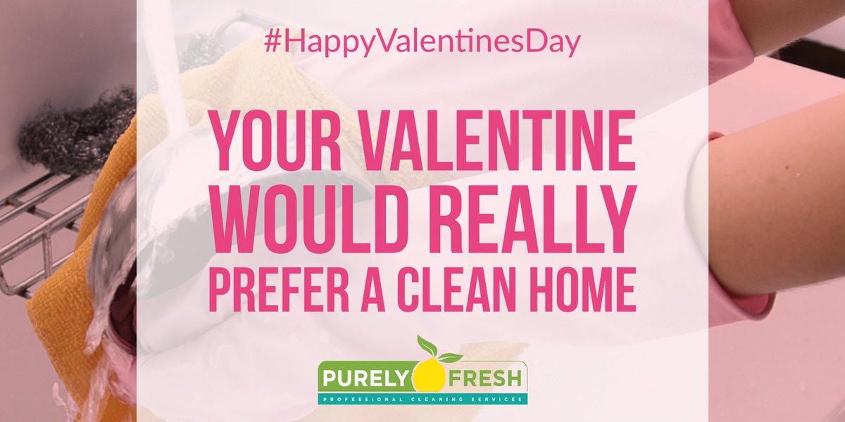 PurelyFreshness's tweet image. Get your Sweetheart the gift of Cleanliness this Valentine's Day! See more: purelyfreshclean.com