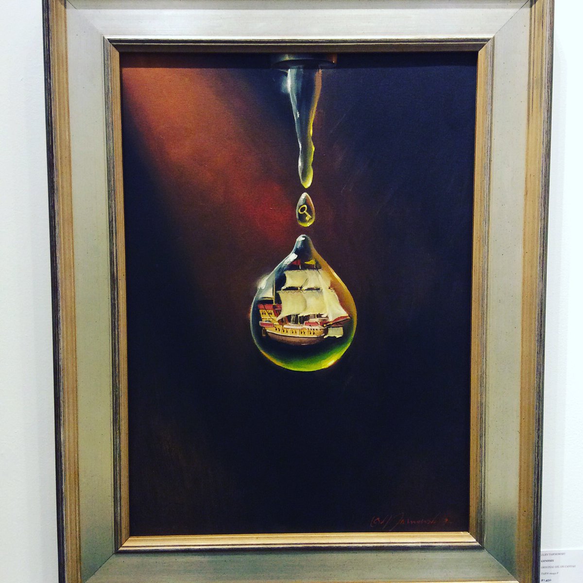 Wentgalphilly's tweet photo. "Genesis" by Glen Tarnowski . Come be #inspired ! #artshow https://t.co/GIkLHcGF3b