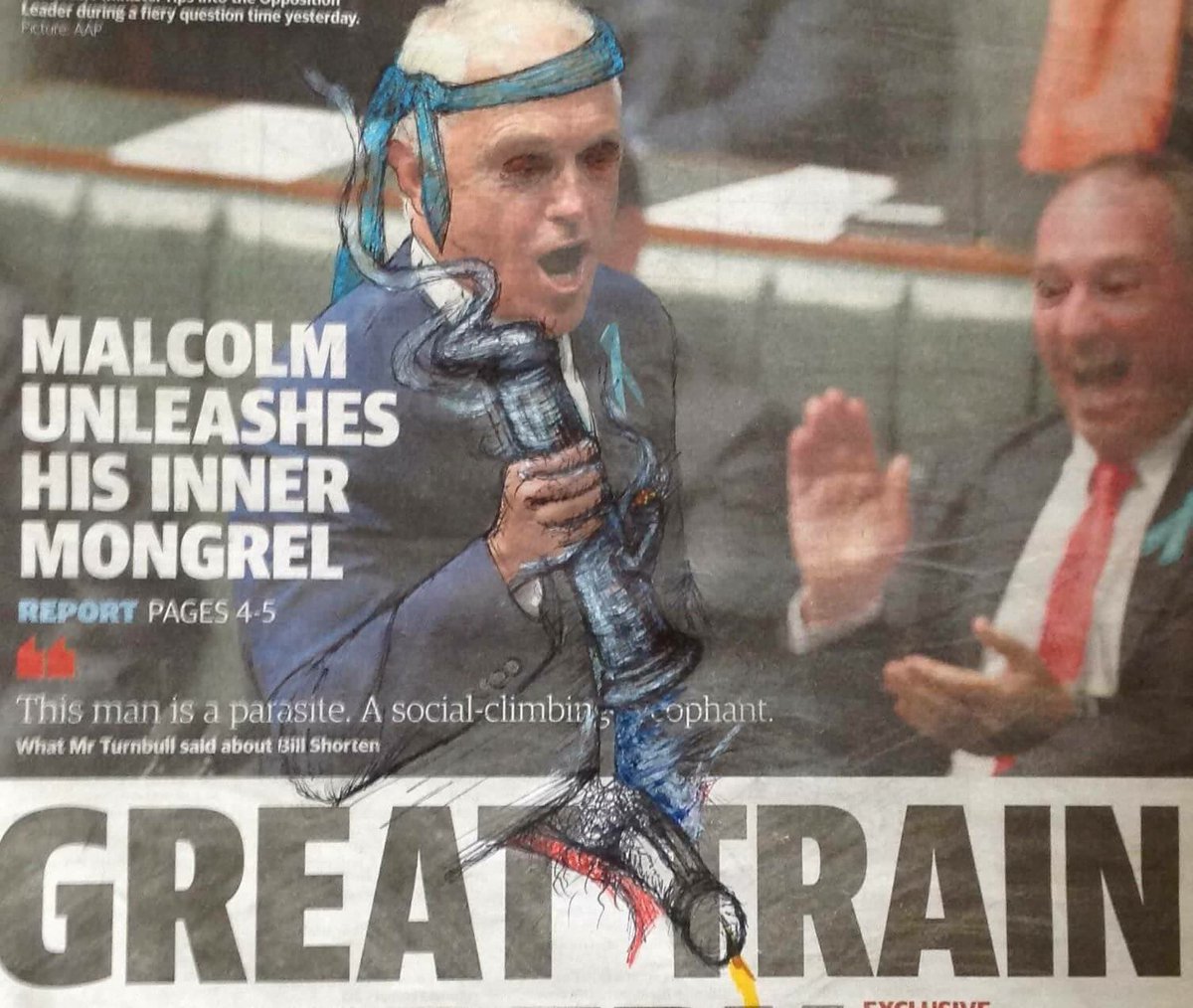 DDOTHS's tweet photo. #Auspol #turnbull #ddoths #qanda https://t.co/UfwwlBg8Xg