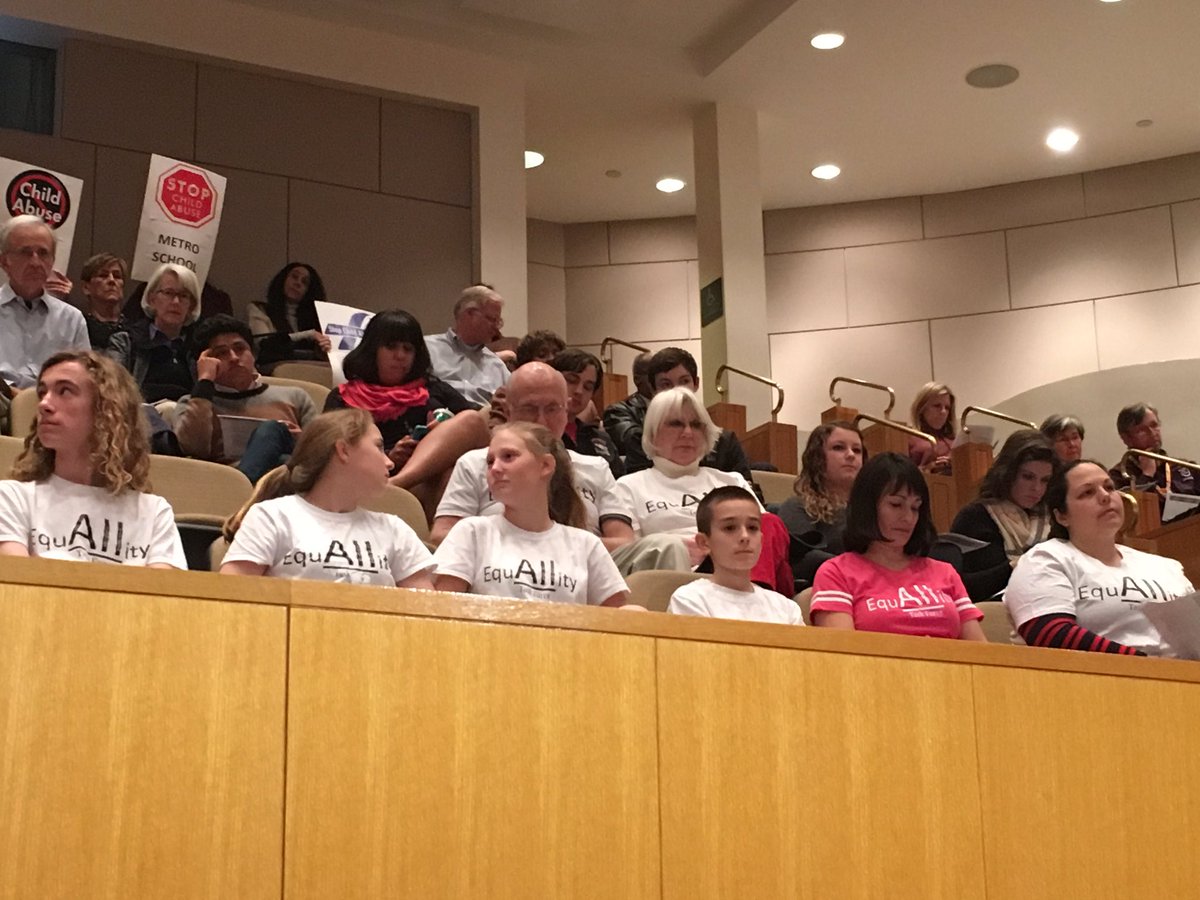 LitsaPappas's tweet photo. Another group here pushing for awareness of special education changes in CMS at Randolph Middle. They've formed "EquALLity Task Force" https://t.co/uMUJjCWg6k