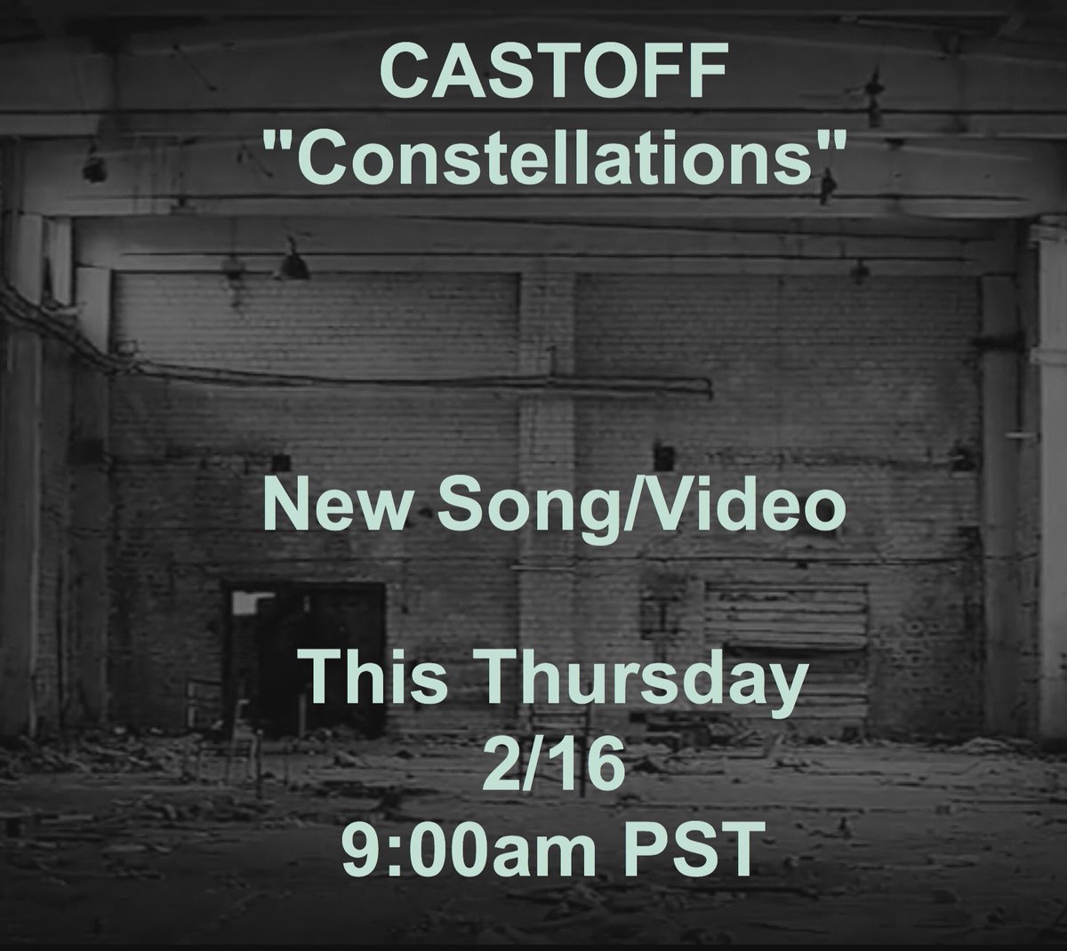 New song/video premiers Thursday morning! Check back then!