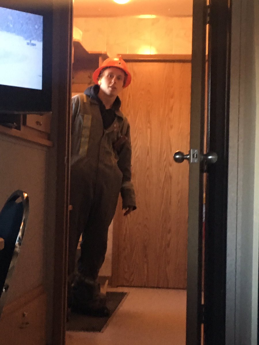 mike_szcz's tweet photo. You know you've been rigging for too many years when you kids buddies start showing up to work #Chaseá @KarsenSzcz https://t.co/bgVHweok05
