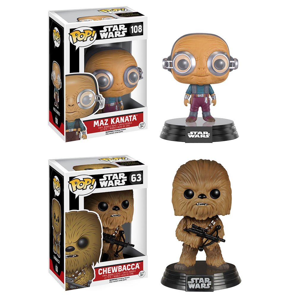 OriginalFunko's tweet image. RT &amp;amp; follow @OriginalFunko for the chance to win a Maz Kanata and Chewbacca Pop! prize pack! #ValentinesDay
