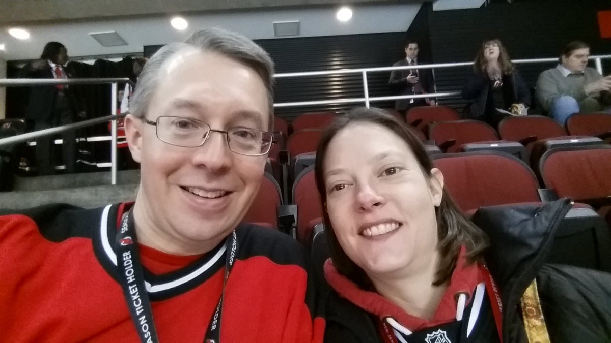 crulewich's tweet photo. Thanks for the seats @NJDevils #DevilsDate https://t.co/LTlPubju7g