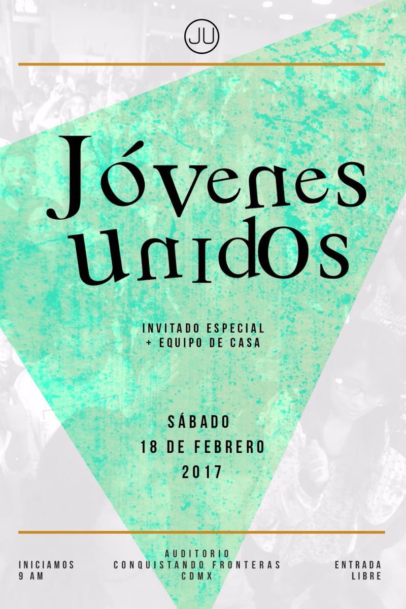 latribu_icf's tweet photo. Nos vemos este sábado en #JóvenesUnidos 😎 Auditorio de @cfcdmx https://t.co/UBxxfzdruV