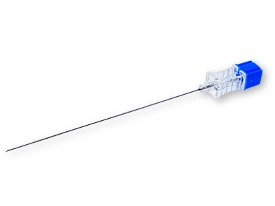 TutorialesMCV's tweet image. Aguja espinal estéril desechable 22G x 3 1/2. Caja por 100 unidades.