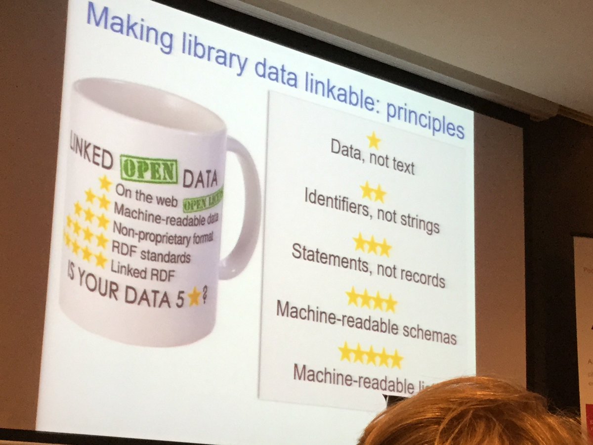 MARC obsolete as designed for description not discovery - no place on semantic web Karen Smith-Yoshimura #online17