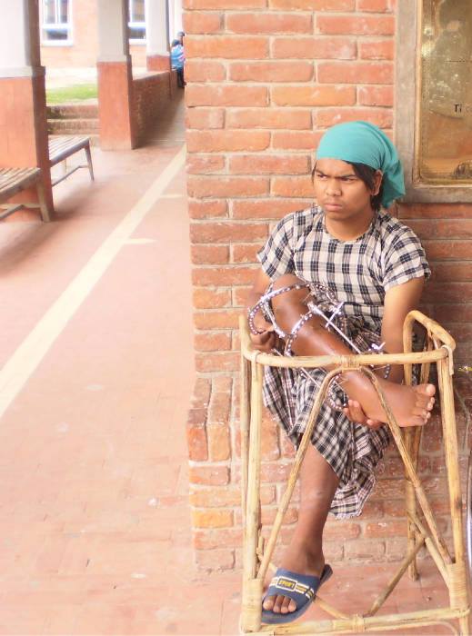 Laxman Thapa (22) first came to HRDC when he was four years old. Read more about Laxman's story at: facebook.com/hrdcnepal/