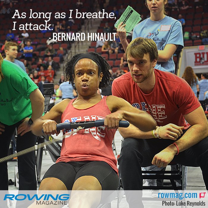 RowingNews's tweet photo. As long as I breathe, I attack. -Bernard Hinault #rowing #concept2 #erg #crashbs @CFNewEngland @crashbsprints https://t.co/iTzr1JQORN