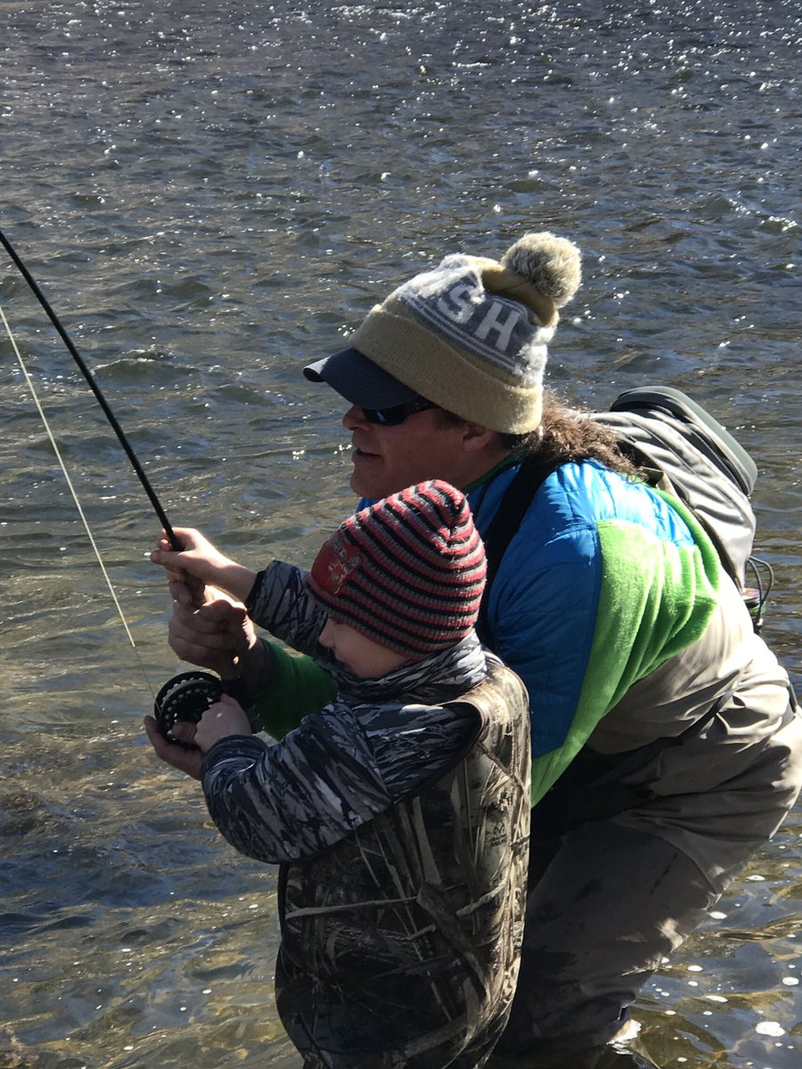 So much fun fishing with this little angler &amp; his pops <a href="/MontaukSeafood/">MontaukSeafood</a>