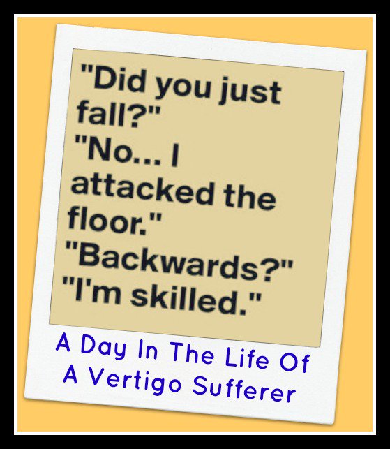 TheWoozyWobbles's tweet photo. A Day In The Life... #Vertigo #Dizzy #MenieresDisease #Menieres #Falling #ADayintheLife #DizzyVertigo #AttackTheFloor #Backwards https://t.co/poOr0RvYXN