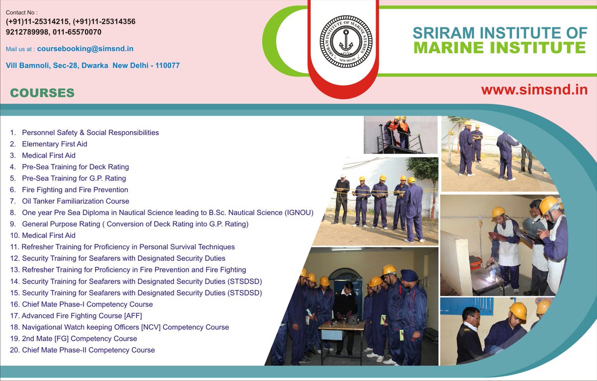 sri_ram_marine's tweet photo. #SHIPPINGCOMPANY  #SHIPPINGCOMPANYINDIA
#SHIPPINGCOURSES

#STCW(Referesher Course)ADV
#AdvanceFireFightingCourse(Ref.) https://t.co/eLxxe3BfgB
