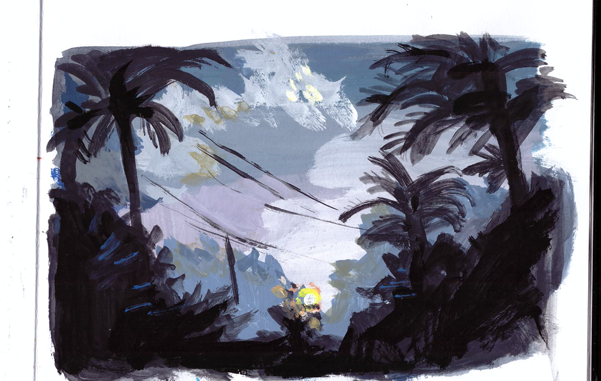 i was going through one of last year's sketchbooks 