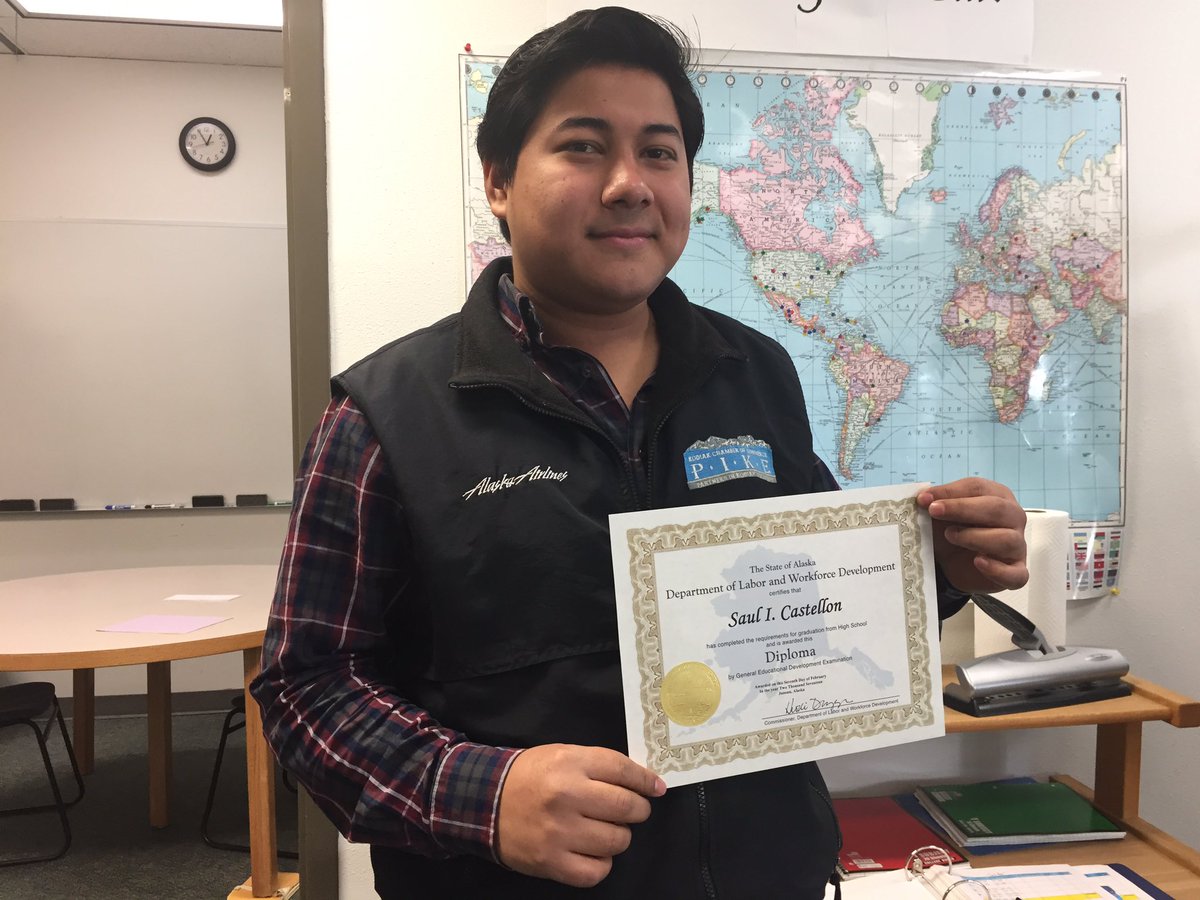 ABEKoC's tweet photo. You could be next! Congrats to our latest grad. #GED #math #science #socialstudies #reasoningthroughlanguagearts #hardwork #getyourdiploma https://t.co/eK8uNJlwPV