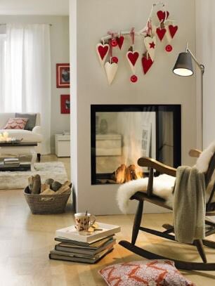 Happy Valentine's Day! #valentines #interiordesign #homedecor #fireplace #design #diyhome #diydecor #homedesign