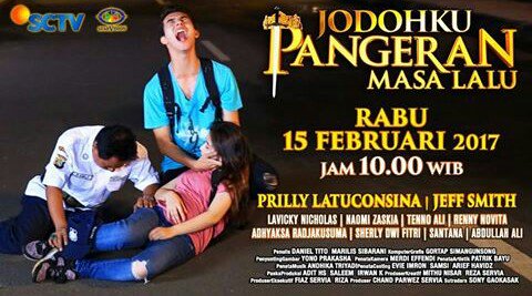 SCTV NOW!!
#ftv #sctv #jodohkupangeranmasalalu #jeffsmith #jeffever #prillylatuconsina #prillvers
cc : <a href="/prillybie/">Prilly ☘️</a>