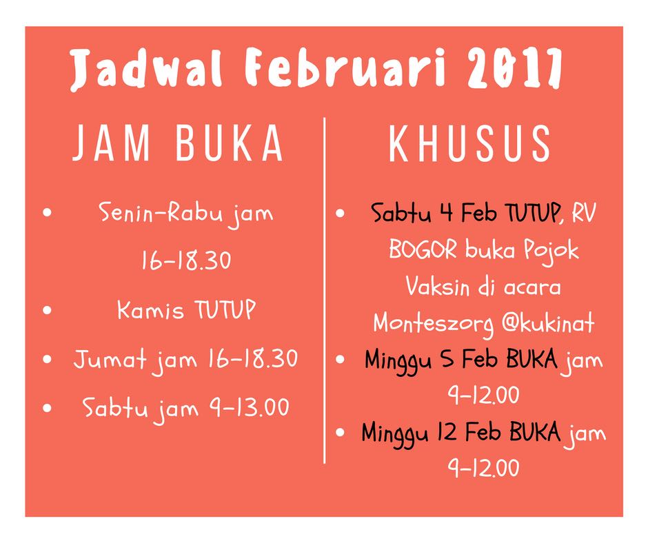 jadwal februari