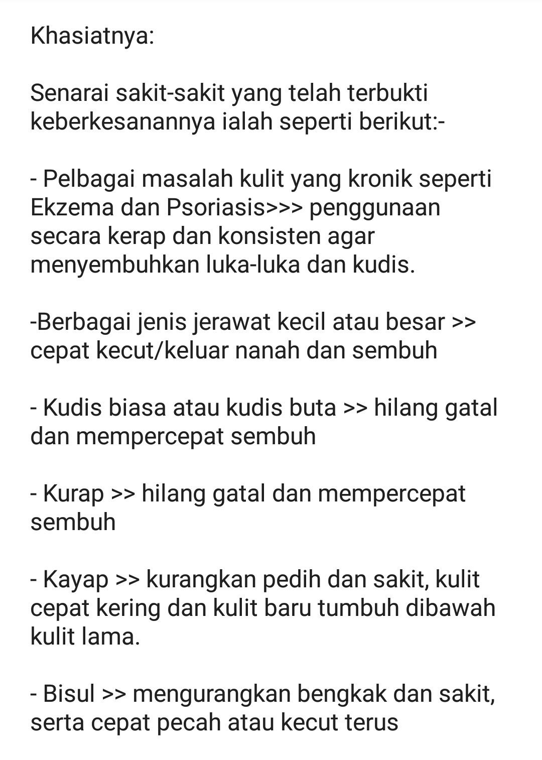 ØªÙˆÙŠØªØ± Ubat Penyakit Kulit Ø¹Ù„Ù‰ ØªÙˆÙŠØªØ± Antara Khasiat Ubat Penyakit Kulit Turbatu Ardhina Whatsapp 014 8029490 Sakit Kulit Ubat Sunnah Kudis Ekzema Parut Panau Kurap Https T Co V1pekezyzp