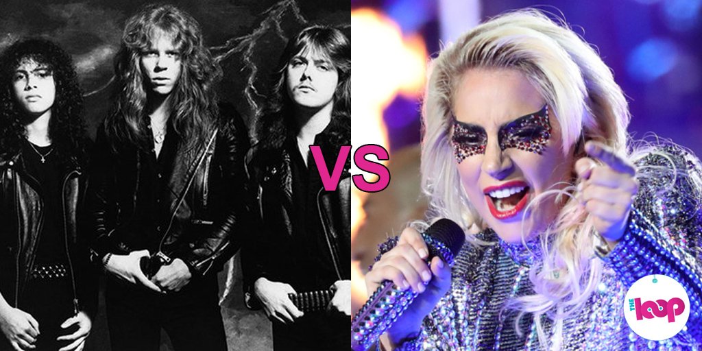TheLoopAu's tweet image. Don't forget to vote in this week's pop metal LoopOff!
#LoopOffMetallica for Enter Sandman
#LoopOffGaga for Bad Romance