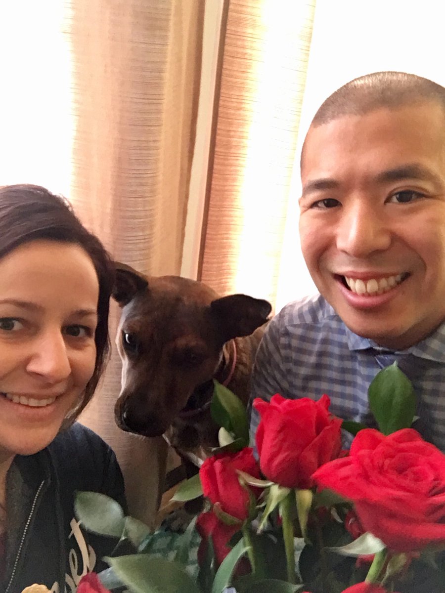 runningkween's tweet image. My #love @alphawangsta and my puppy love. #happyvalentinesday #valentinesday2017