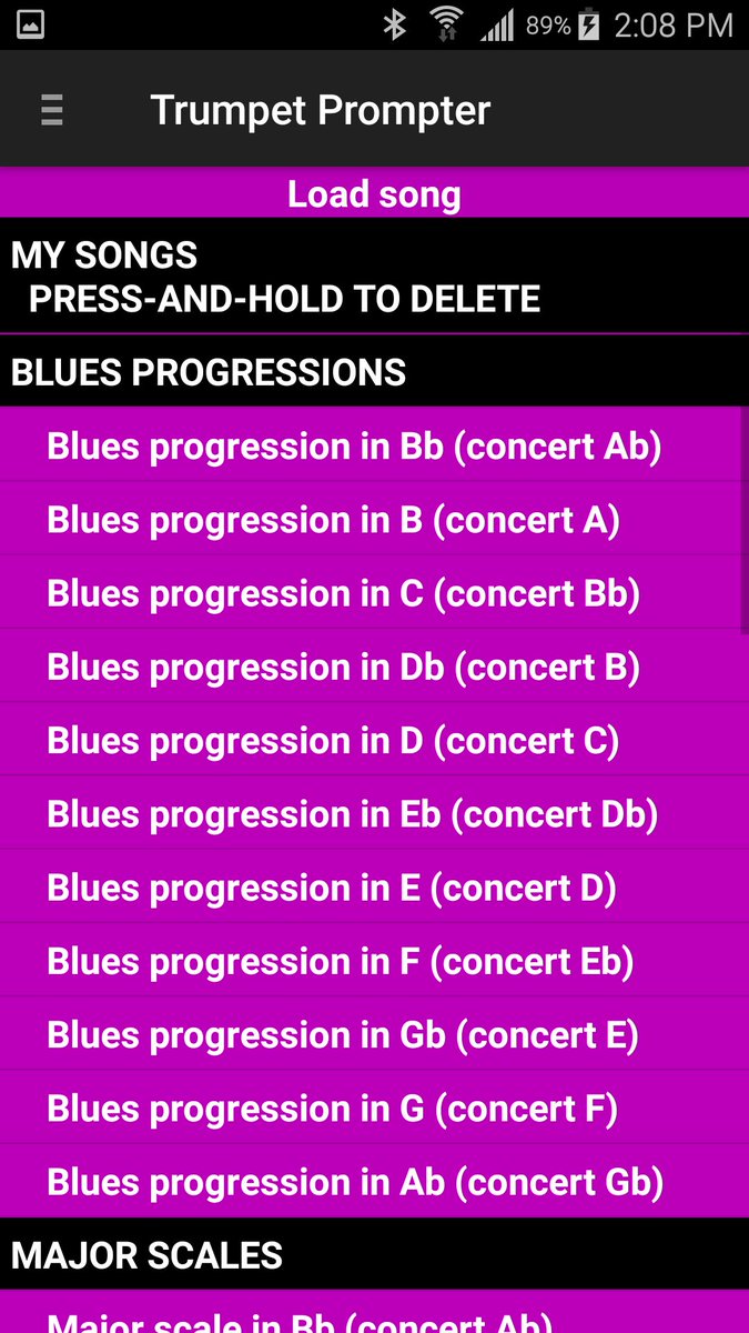NotePrompterApp's tweet image. The Android version of our TRUMPET PROMPTER app is now available! play.google.com/store/apps/det…