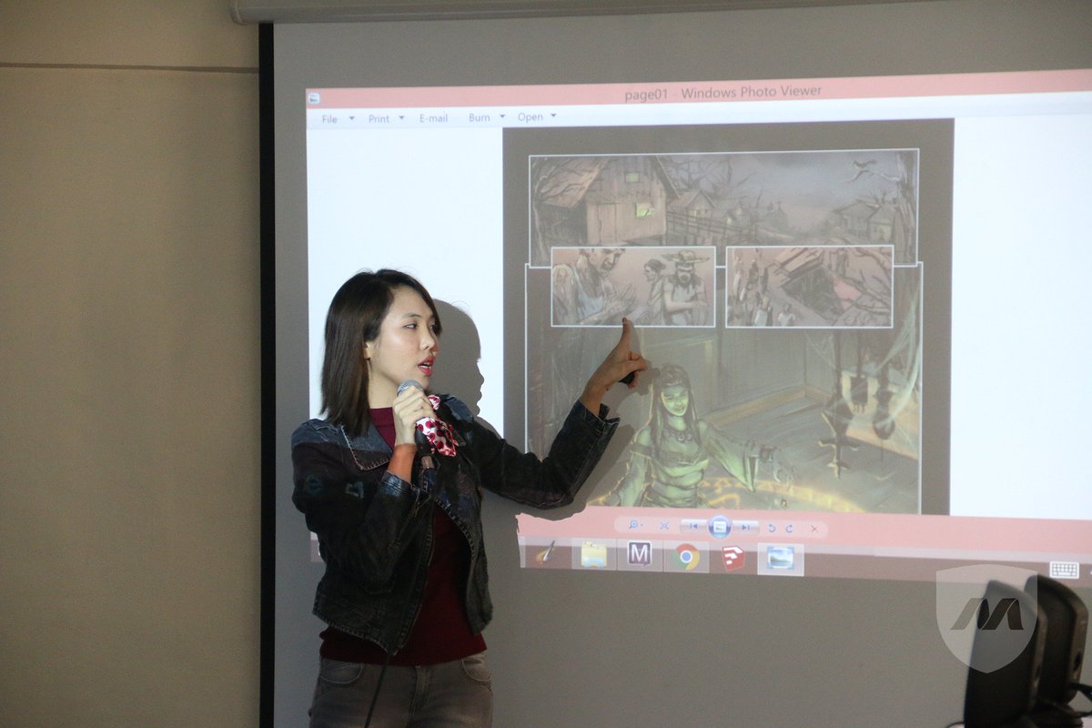 MapuaMCL's tweet photo. #HappeningToday as part of #CASWeek2017: Workshops on Science Journalism, Comic Book Creation, and Video Production Management https://t.co/F8jACLNfNL