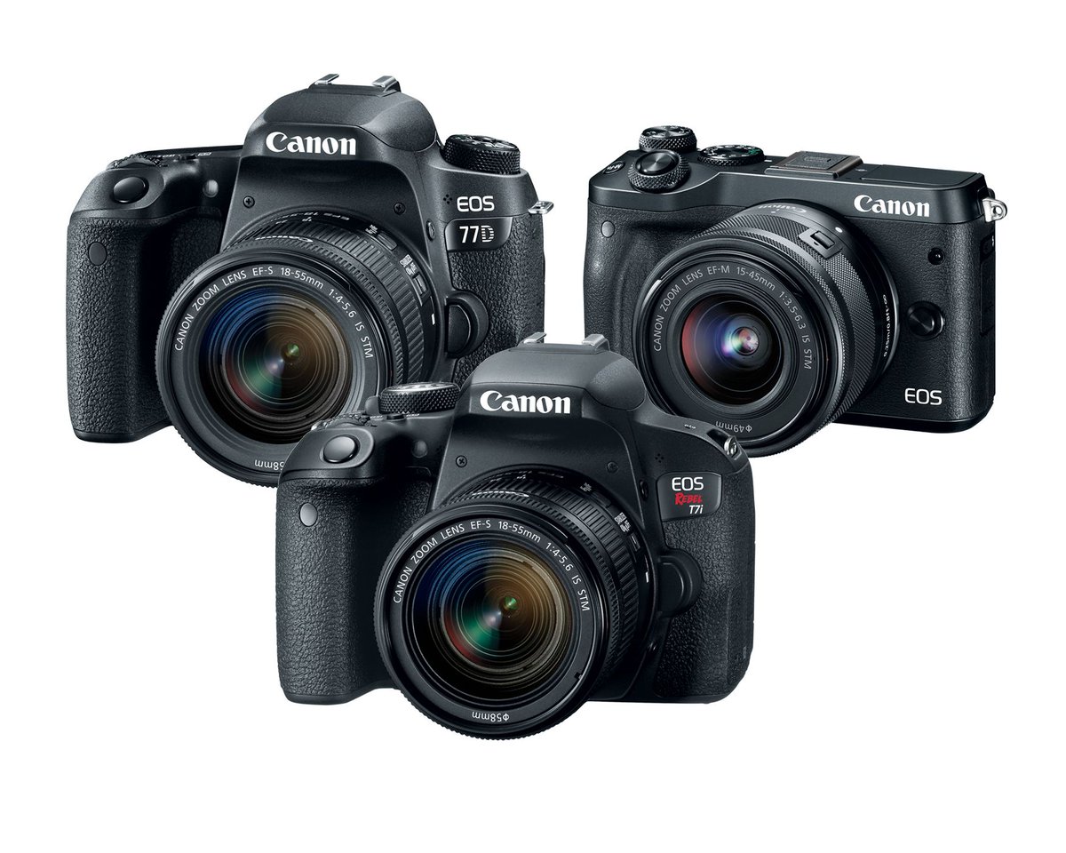 Canon announces three new cameras and none of them shoot 4K video