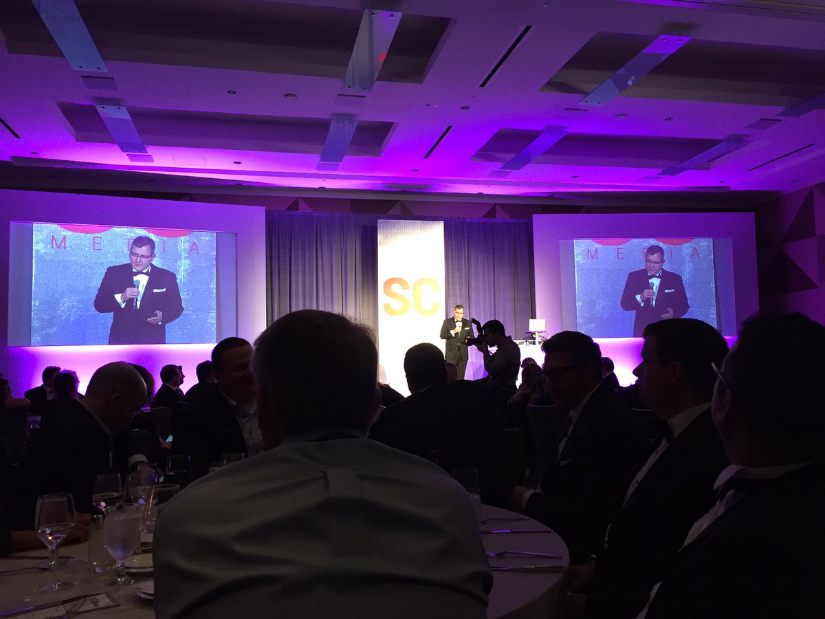illena_a's tweet photo. #SCAwards kicks off with my judging co-chair @johndjohnson! #woot #infosec #cybersecurity https://t.co/3Zd56ay63T
