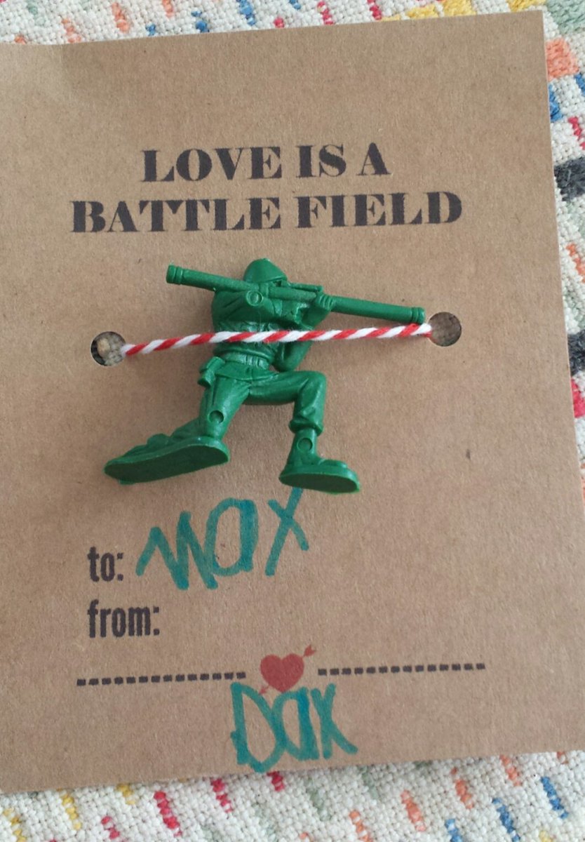 shoopdan1776's tweet photo. Winner of the best valentine that any of the kiddos brought home this year is... https://t.co/wDNFS7xfG4