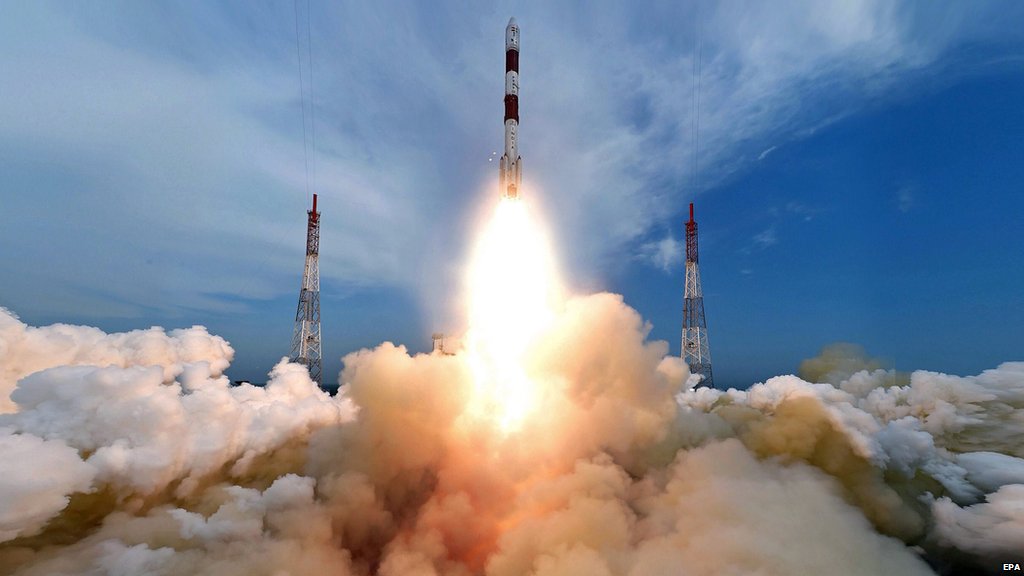 BBCNewsAsia's tweet photo. India makes history by launching 104 satellites into space. 

https://t.co/1NuXBF9hi3 https://t.co/fdHxgAolAU