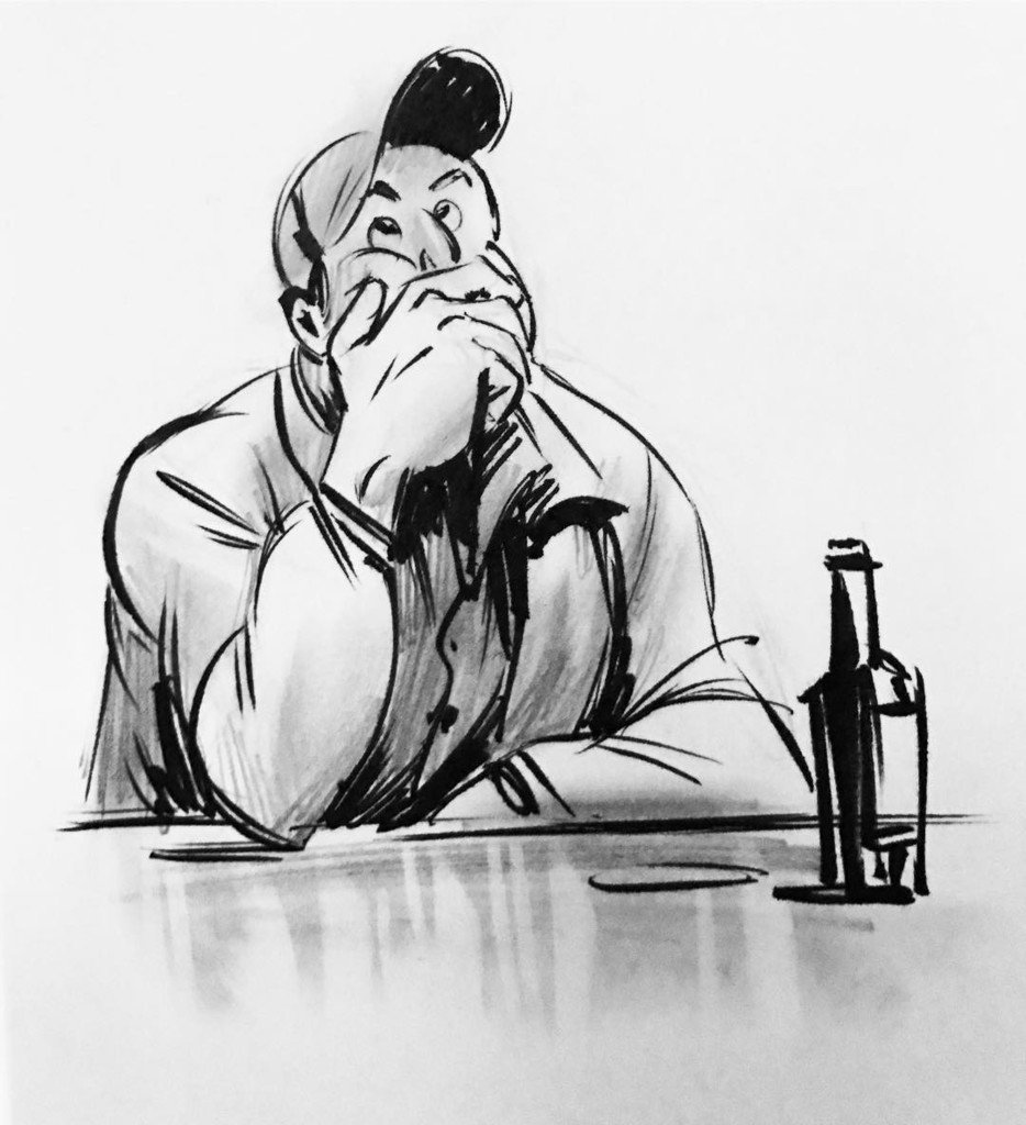 MaxUlichney's tweet photo. The game, she is a cruel mistress. #sportsball #barsketching #drinkndraw #drinkanddraw #doodle #illustration #drawi… https://t.co/xPGDEiedTW