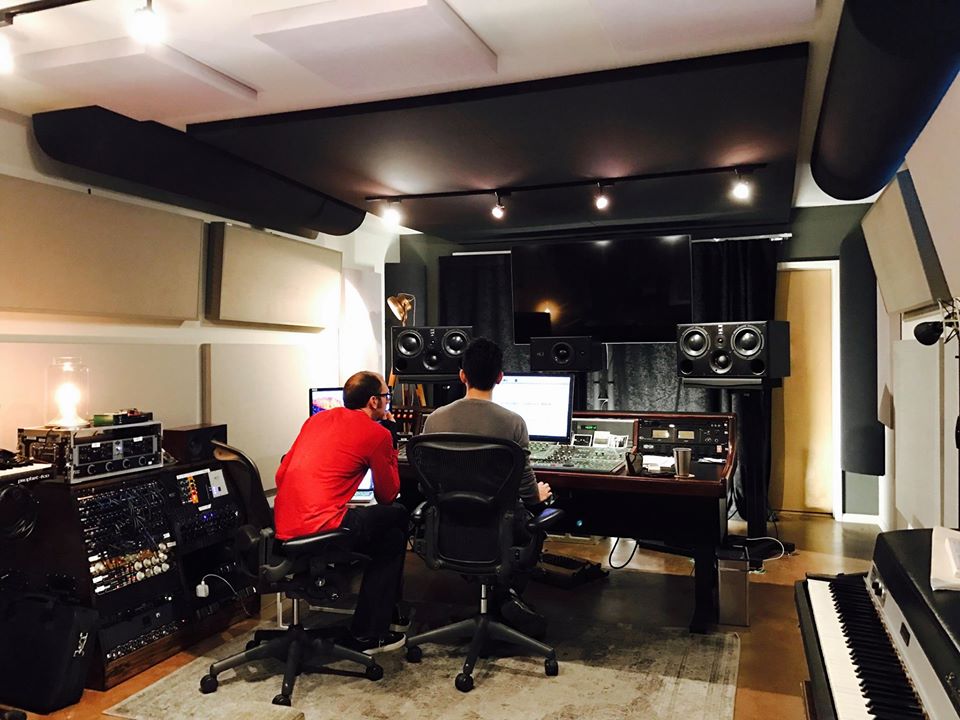 Satoshi and I (AND his analogue chain) are nearing the end of our journey on the upcoming GO+B album Live As Lions recorded at Abbey Road!